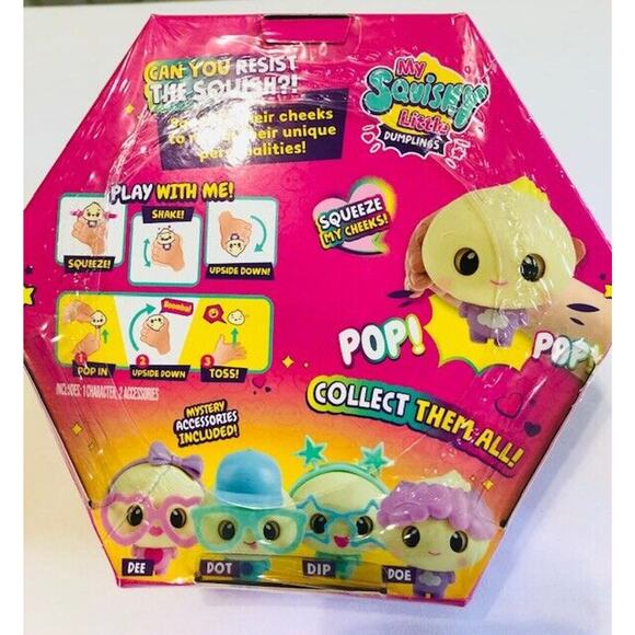 MY SQUISHY LITTLE DUMPLINGS w/Accessories POP Interactive Age 5+ ~ New in Box - Picture 2 of 2